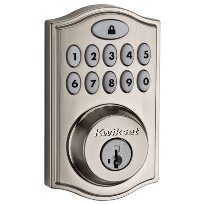 Kwikset 914 Series SmartCode Zigbee Deadbolt with Cox, Satin Nickel